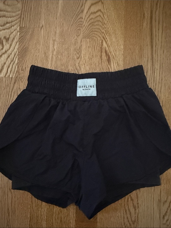 Offline Pants - OFFLINE by Aerie Black Women's Athletic Shorts